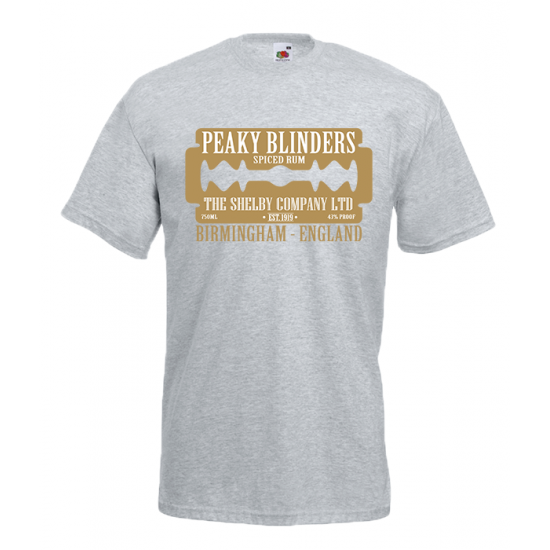 Peaky Blinders Gold T-Shirt with print