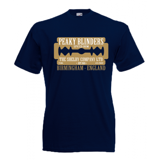 Peaky Blinders Gold T-Shirt with print