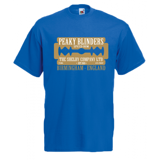 Peaky Blinders Gold T-Shirt with print