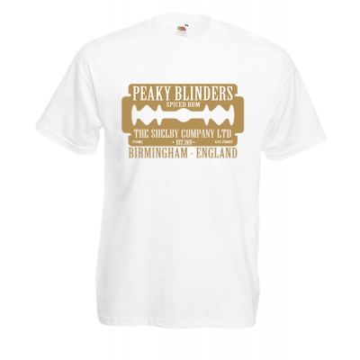 Peaky Blinders Gold T-Shirt with print