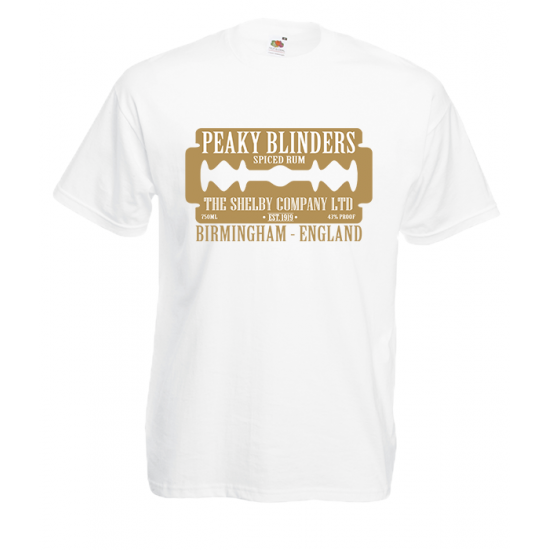 Peaky Blinders Gold T-Shirt with print