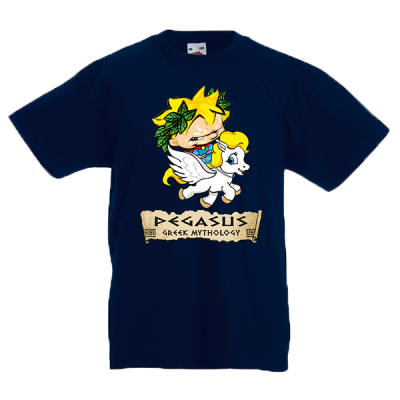 Pegasus Logo Kids T-Shirt with print