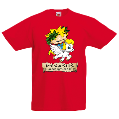 Pegasus Logo Kids T-Shirt with print