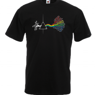 Pink Floyd Dark Side T-Shirt με στάμπα