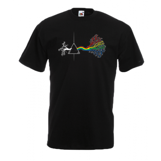 Pink Floyd Dark Side T-Shirt με στάμπα