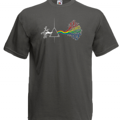 Pink Floyd Dark Side T-Shirt με στάμπα