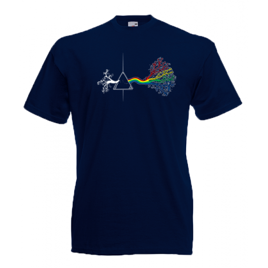 Pink Floyd Dark Side T-Shirt με στάμπα