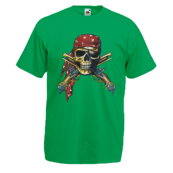 Pirate Skull T-Shirt with print