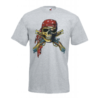 Pirate Skull T-Shirt with print