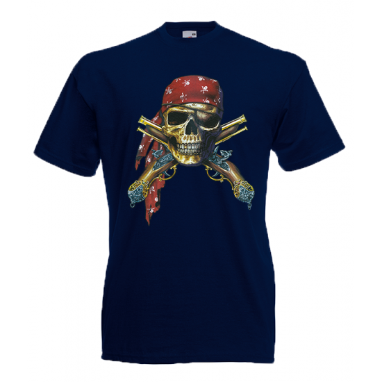 Pirate Skull T-Shirt with print