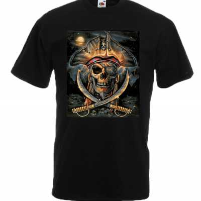Pirates Sword T-Shirt with print