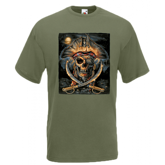 Pirates Sword T-Shirt with print