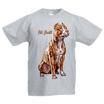  Pit Bull Kids T-shirt με στάμπα