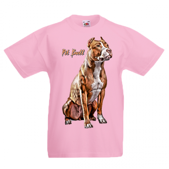T-Shirt with print Pit Bull-A9084