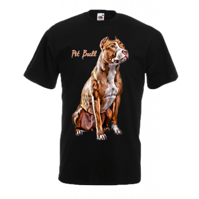 Pit Bull T-Shirt with print