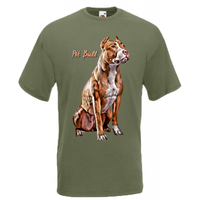 Pit Bull T-Shirt with print