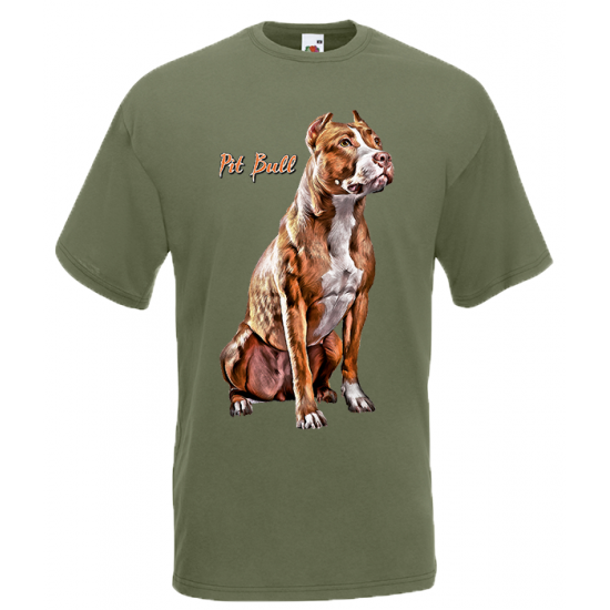 Pit Bull T-Shirt with print