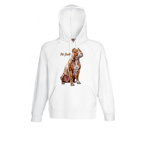 Φούτερ με στάμπα Pitt Bull Dog-A9084
