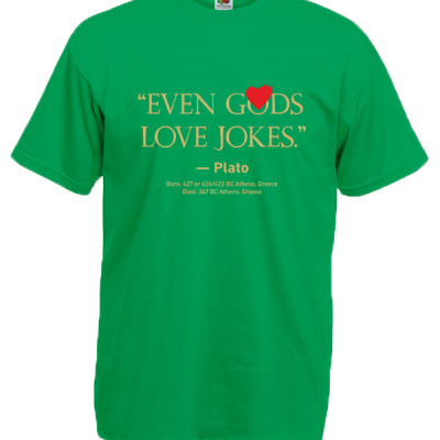 Plato Jokes T-Shirt with print