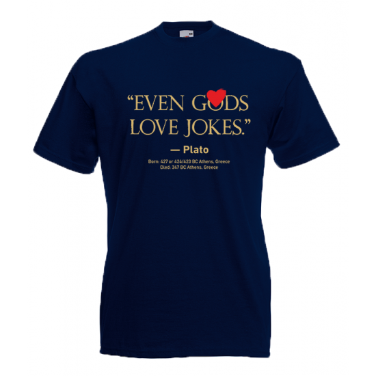 Plato Jokes T-Shirt with print