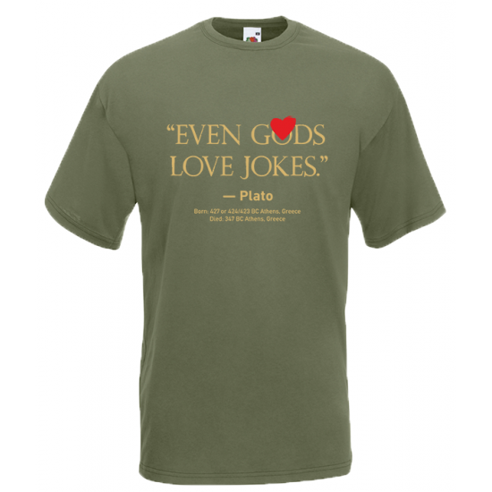 Plato Jokes T-Shirt with print