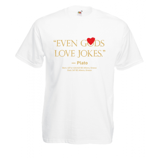 Plato Jokes T-Shirt with print