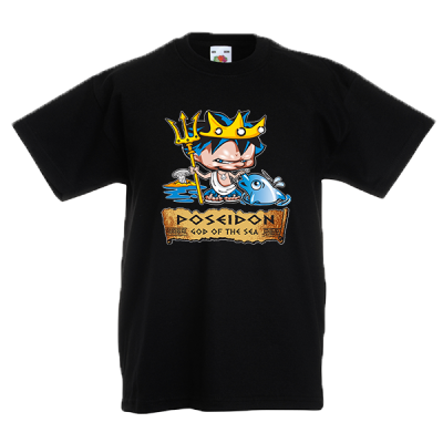 Poseidon Kids T-Shirt with print