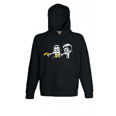 Pulp Fiction Minions Φούτερ με στάμπα