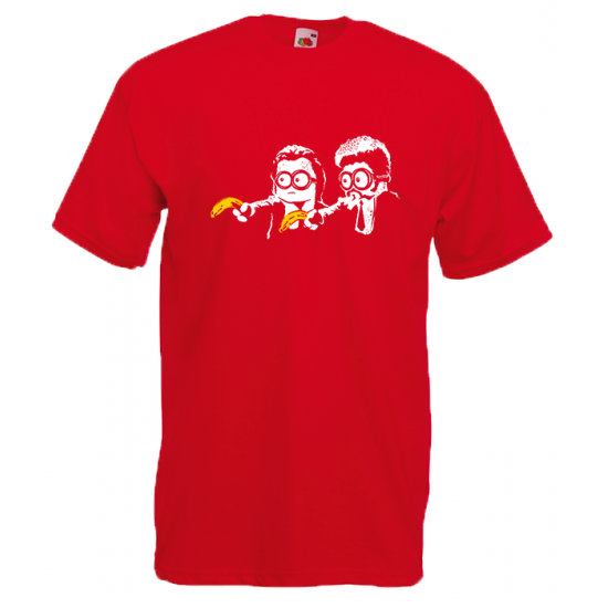 Pulp Fiction Minions T-Shirt with print
