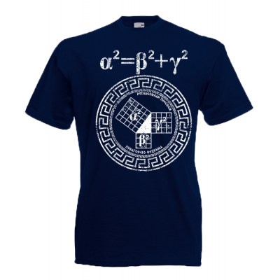 Pythagorean Theorem T-Shirt with print