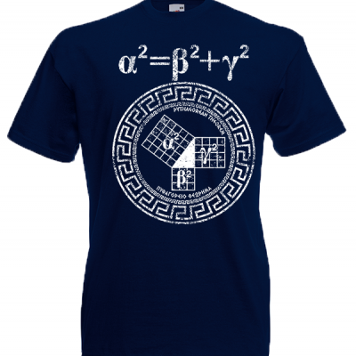 Pythagorean Theorem T-Shirt with print