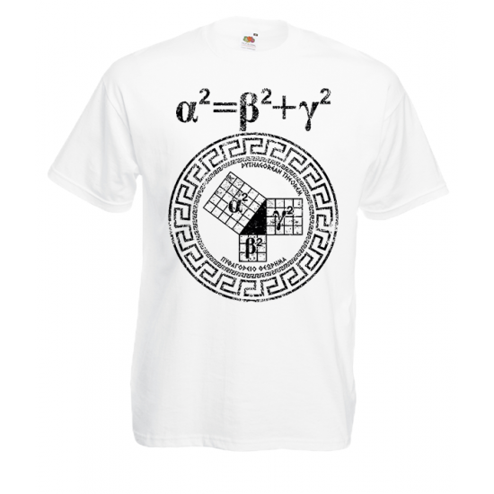 Pythagorean Theorem T-Shirt with print