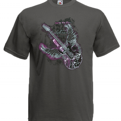 Rockin The Planet T-shirt με στάμπα 
