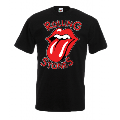 Rolling Stones T-Shirt με στάμπα