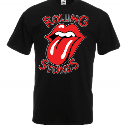 Rolling Stones T-Shirt με στάμπα