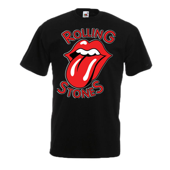 Rolling Stones T-Shirt με στάμπα