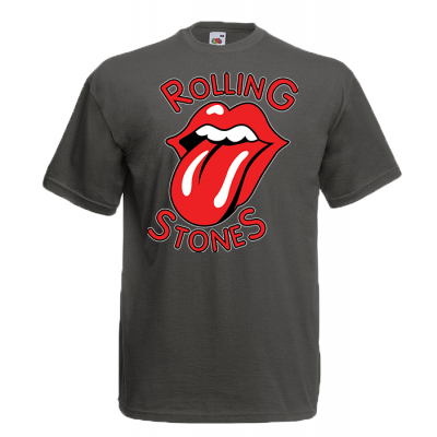 Rolling Stones T-Shirt με στάμπα