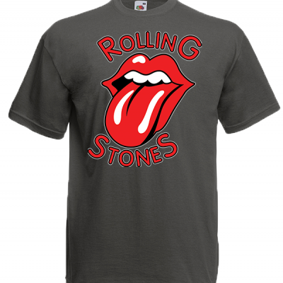 Rolling Stones T-Shirt με στάμπα