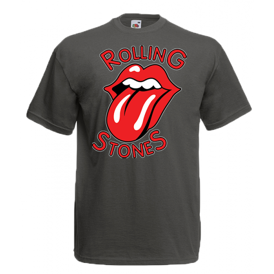 Rolling Stones T-Shirt με στάμπα
