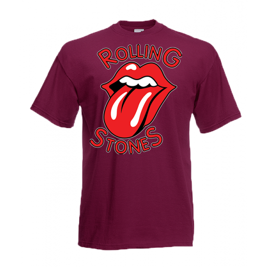 Rolling Stones T-Shirt με στάμπα