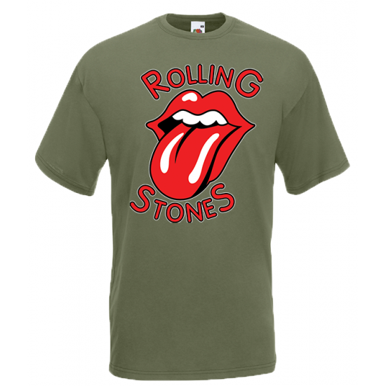 Rolling Stones T-Shirt με στάμπα