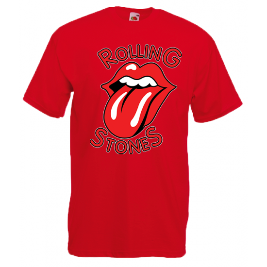 Rolling Stones T-Shirt με στάμπα