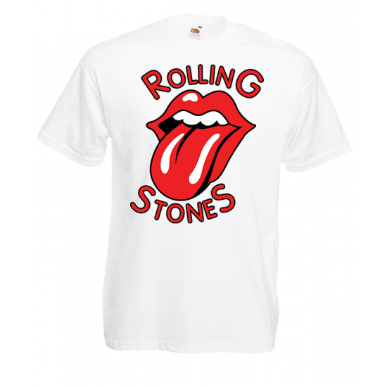 Rolling Stones T-Shirt με στάμπα
