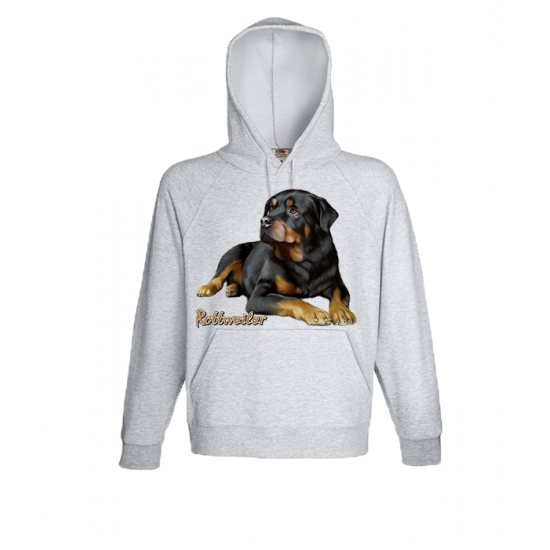 Φούτερ με στάμπα Rottweiler Dog-A9085