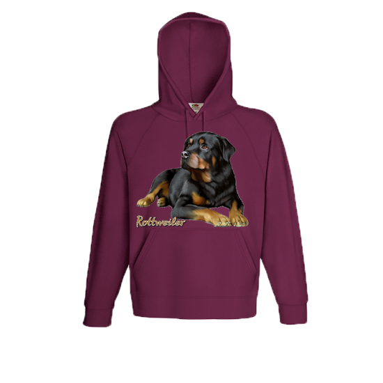 Φούτερ με στάμπα Rottweiler Dog-A9085