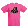 T-Shirt with print Rottweiler-A9085