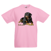 T-shirt με στάμπα Rottweiler-A9085