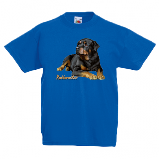 T-Shirt with print Rottweiler-A9085