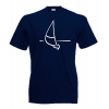 Ship Retro T-shirt με στάμπα 