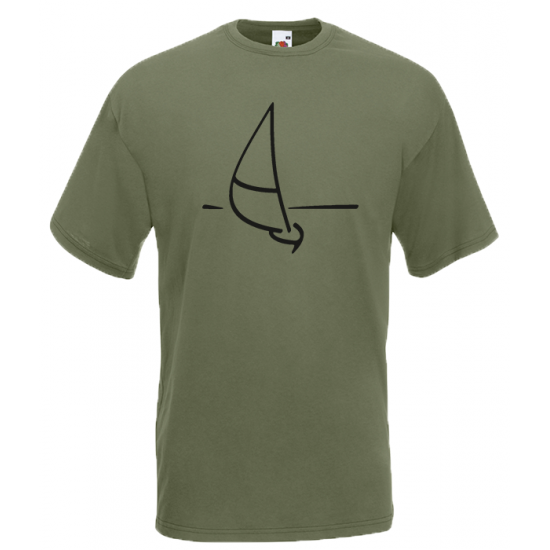 Ship Retro T-shirt με στάμπα 